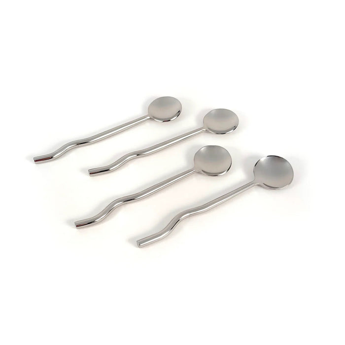 Stainless Silver Finish Cutlery - Set of 4