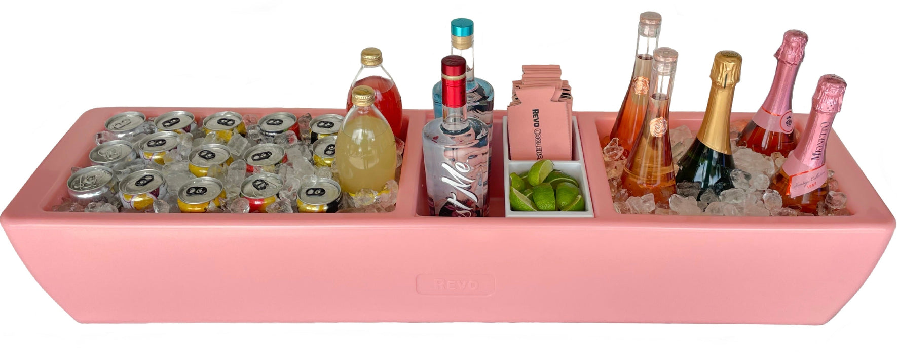 REVO Party Barge Cooler | Pink Coral by REVO COOLERS, LLC