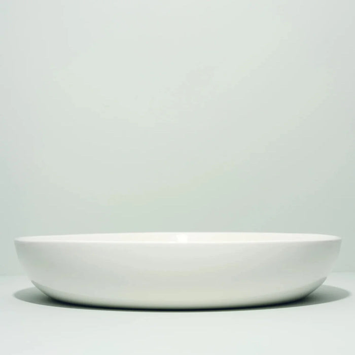 Shallow Serving Bowl - White