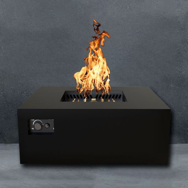 Warming Trends AON Square Steel Fire Pit Table – 40