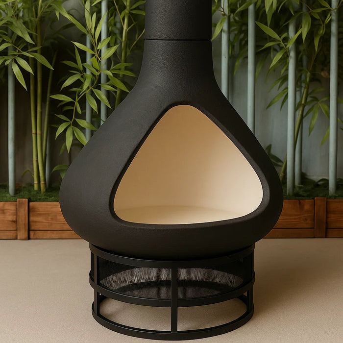 ObeliskGlow Luxury Firepit
