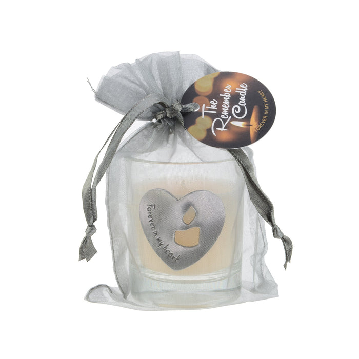 Memorial Candle - Remember Forever in My Heart