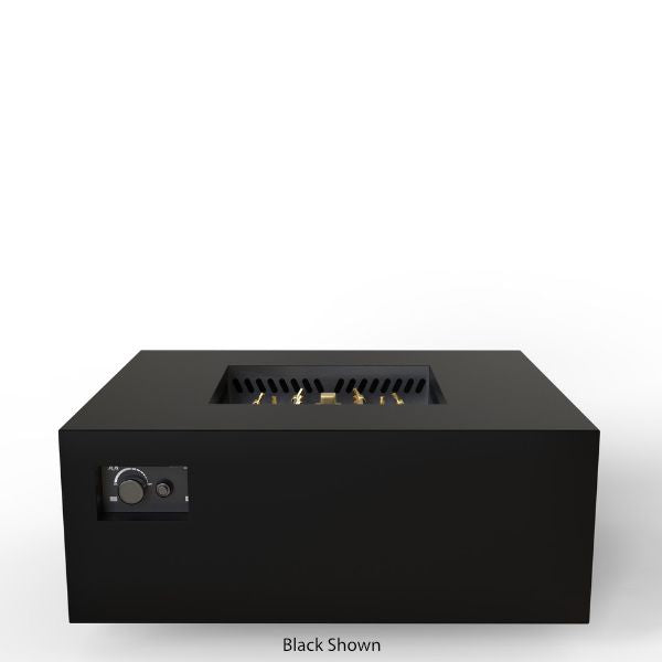 Warming Trends AON Square Steel Fire Pit Table – 40